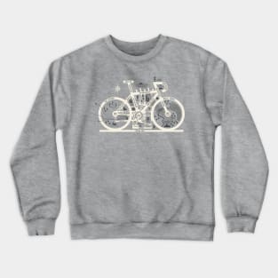 Bike City Map Crewneck Sweatshirt